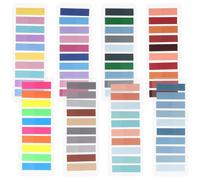 Hemobllo 1600pcs Label Stickers Sticky Index Tabs Adhesive Reading Markers for Book Tabs for Household Page Marker