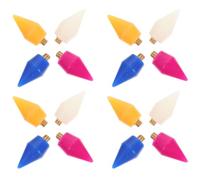 Hemobllo 16pcs Rhinestone Picker Tool Wax Replacement Head Tips, Beewax, Detachable Nail Pen Heads, Fine Workmanship, Easy to Connect, for Manicure Nail Art and Rhinestone Picking