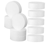 Hemobllo 18pcs Lightweight Foam Circles for Cake Decorating and Craft Projects Foam Rounds for DIY Art and Classroom Use