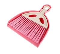 Hemobllo 1set Compact Broom and Dustpan Desktop Cleaning Mini Handheld Brush for Efficient Dust Removal Space-Saving Tools Kit for Classroom and Household Use