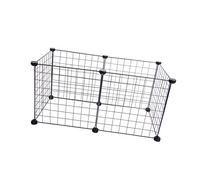 Hemobllo 1set Dog Fence Pet Safety Enclosure Portable Pet Fence Panels and Connectors Dog Mesh House
