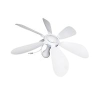 Hemobllo 1Set USB Ceiling Fan Portable Hanging Tent Fan Rechargeable with USB for Home Office Camping Lightweight and Convenient Design for Quick Cooling and Refreshment