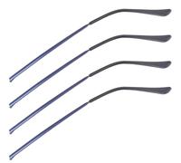 Hemobllo 2 Pairs Metal Eyeglasses Legs Replacement Arms for Glasses with Nonslip Feature and Unique Styling Structure, Suitable for DIY Your Glasses Repair and Upgrade