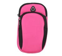 Hemobllo 2 pcs Mobile Phone Arm Bag Sports Armbag for Running Fitness and Outdoor Use Large Capacity for Phones Under Slip Texture Comfortable Pink