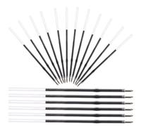 Hemobllo 200pcs Mm Quick-Drying Pen Refills with Continuous Ink for Professional-Looking Handwriting, Easy to Replace Office Pen Refills Suitable for Learning and Office Use, for Back