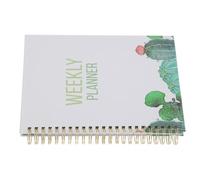 Hemobllo 2024 A5 Note Book Schedule Notebook Portable Easy to Carry Delicate Design Paper Planner Book for Learning and Home Use by Teachers and Office Workers