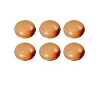 Hemobllo 20pcs 4mm Red Carnelian Glass Cabochons DIY Gemstone Patch for Jewelry Making Craft Supplies, Agate Beads Accessories for Bracelet and Necklace Design