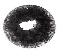 Hemobllo 20pcs Black Elastic Bun Net for Ballet and Nurses Lightweight Cloth Hair Cover for Putting Your Hair during The Night