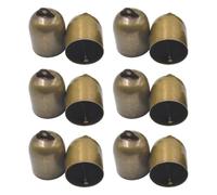 Hemobllo 20pcs Brass Hanging Bells Small Brass Bell DIY Craft Accessory Home Decoration Wedding Decor Christmas Edition