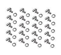 Hemobllo 20Pcs Brass Shoe Lace Hooks Kit DIY Boot Shoelace Fixing Buckles Durable Dark Gray Small Tiger Claw Clasps for Shoe Repair and Decoration
