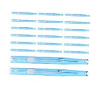 Hemobllo 20pcs Dual-head Phone Port Cleaning Kit with Anti-clogging Brushes and Hooks Precision Blue Mobile Device Dust Remover for USB C Speaker Earphone Keyboard Camera Maintenance