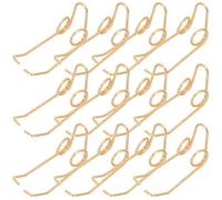 Hemobllo 20pcs Golden Metal Wire Springs for Trumpet Water Key Spit Valve, 25.2mm Brass Instrument Fittings Accessory for Trumpet Repair and Maintenance