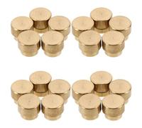 Hemobllo 20pcs High-speed Universal Alloy Nail Art Rotary Bearings 2.7x3.5x2.8mm Metal Spinner Shafts for Professional Nail Decor and Craft Tools