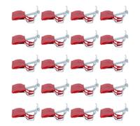 Hemobllo 20pcs Kitchen Sink Fixed Clips 50x25x18mm Non-Punching Sink Mounting Clips Adjustable Stainless Steel Support for Kitchen Installation and Repair