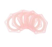 Hemobllo 20pcs Microphone Protection Ring Six-corner Protective Ring for Microphones Mic Non-slip Holder Stand Prevent Drop Damage Gaming Use