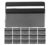 Hemobllo 20pcs Mm Black Abs Mixer Fader Caps with Precise Fit and Ergonomic Contour for Audio Console and Mixing Desk, for Adjustments and Live Performances