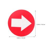 Hemobllo 20Pcs Reflective Trail Markers PVC Arrow Signs for Hunting and Outdoor Camping Navigation