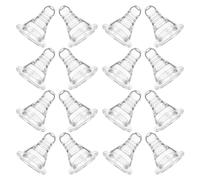 Hemobllo 20pcs Silicone Straw Covers Cap for Beer Bottle Adult Beverage Drink Cap Soda Bottle Covers Nipples Party Favor for Birthday Celebration