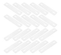 Hemobllo 20pcs Tie Stiffener Insert for Men Lightweight Plastic Tie Holder Form Discreet Design for Shirt Collar Support in Business Attire and Formal Occasions