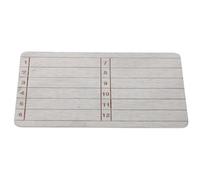 Hemobllo 24-Word Seed Phrase Plate Stainless Steel Waterproof Metal Wallet for Cold Storage Wallets Silver Secure Backup