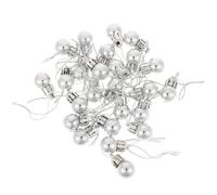 Hemobllo 24pcs Christmas Ball Hanging Miniature Decor for Tree Ornaments Home Store Layout Christmas Hanging Pendant Tree Ball