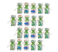 Hemobllo 24pcs Dinosaur Candy Storage Box for Party and Holiday Use Made from 250g White Cardboard with and Safe Features for Dinosaur Party Favors and Show