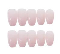 Hemobllo 24pcs Pink False Nails Press on Nails Kit for Women and Comfortable Plastic Material for Dating and Valentine's Day Manicures