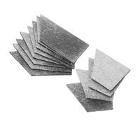 Hemobllo 24pcs Pool Table Cushion Rubber Pads 3mm Thick Billiard Table Bumper Replacement Set with Slanted Corner for Pocket Protection and Billiard Maintenance