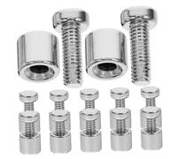 Hemobllo 24pcs Standoff Screws for Acrylic Picture Frames Wall Mounting Hardware Sign Holder Fixings for Advertising Boards Easy Installation Multipurpose Display Risers for Office and