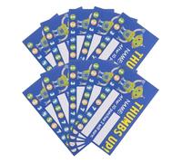 Hemobllo 250 Pcs Cartoon Punch Cards for Classroom Reward Incentive Motivational Teaching Tools for Students Behavior Tracking and School Encouragement