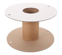 Hemobllo 250mm Cord Storage Reel, Heavy Duty Paper Cable Spool for Wire, Rope, and Extension Cords, Empty Wire Winder for Industrial Packaging and Home Cable Management