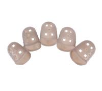 Hemobllo 25pcs Silicone Fingertip Covers for Guitar Finger Protection, Lightweight and Breathable Silicone Finger Guards, for Playing Musical Instruments and Harp
