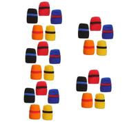 Hemobllo 25pcs Thick Sponge Microphone Covers Windproof Mic Cover Ktv Handheld Mic Sleeves