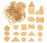 Hemobllo 27pcs Acrylic Patchwork Template Set 54 Quilting Molds, DIY Crafting Quilting Rulers and Shaped Templates for Sewing and Patchwork Projects