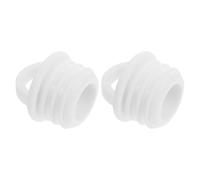 Hemobllo 2pcs 20mm Rubber Mop Bucket Stopper Plug round Pipe Drain Outlet Seal Cap for Mopping Bucket Supply Tubing End Cover for Flat Floor Mop and Industrial Use