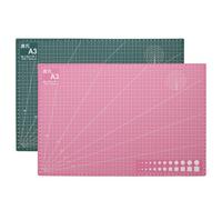 Hemobllo 2pcs A3 Size PVC Cutting Mats Double-Sided Self-Healing Cutting Boards for Quilting and Model Kit Manufacturing Scale Engraving
