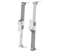 Hemobllo 2pcs Adjustable Tv Anti-tip Wall Brackets 14-20cm Furniture Secure Mount for Flat Screen Tvs and Monitors, Safety Anti-tilt Fixing Device for Home and Office Use