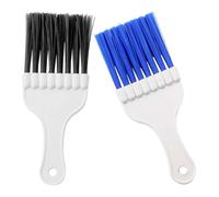 Hemobllo 2Pcs Air Conditioner Fin Brush Radiator Combing Tools for Efficient Cleaning of Condensers Coils Refrigerators and More Lightweight and Portable Maintenance