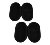 Hemobllo 2pcs Alto Saxophone Reed Storage Case Portable Shockproof Mouthpiece Accessories Pu Material and Zipper, Lightweight and Compact for Musicians the Go