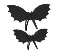 Hemobllo 2pcs Bat Wings Costume Nonwoven Fabric Lightweight Breathable Halloween Party Accessories for Boys and Animal Theme Superhero Dress Up