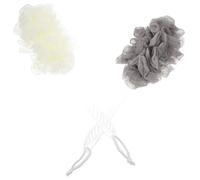 Hemobllo 2pcs Bath Cleaning Brush with Long Handle, Body Scrubber and Exfoliating Bathing Brush for Shower, Random Color, Suitable for Adult Skin Care and Body Massage