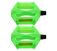 Hemobllo 2pcs Bike Pedals for Mountain Bikes with Non-slip Plastic and Iron Material, Enhancing Riding Comfort, Suitable for Country Trails and Parks