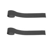 Hemobllo 2Pcs Black PU Drum Stick Sweat-Absorbent Tapes Non-Slip Wraps for Electronic Drum Sticks Easy to Install Sturdy Grip Bands for Drummers and Percussionists