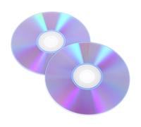 Hemobllo 2pcs Blank Recordable CD Discs for Audio and Data Recording, High Capacity Digital Audio CD Media, Compatible with Conventional Cd/dvd Drives for Music and File Storage