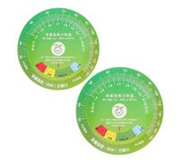 Hemobllo 2pcs Bmi Calculator Wheel for Quick Body Weight Reference Plastic Rotating Bmi Index Chart Visual Cues, for Training and Gym Use by Fitness Enthusiasts