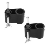 Hemobllo 2pcs Buggy Caster Connector for Prams and Buggies with Versatile Fitment and Smooth Swivel Action Plastic Stroller Wheel Adapter with 2.5/2.2cm Hole Diameter and Shopping Malls