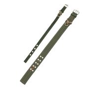 Hemobllo 2pcs Canvas Collars for Dogs and Sheep, Wear-resistant and Rope-winding Preventive Livestock Collars, Suitable for Outdoor Use, Green Colour