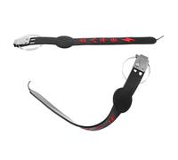 Hemobllo 2pcs Car Anti-static Strip Anti Static Earth Strap Rubber Stainless Steel Adjustable Length for Automotive Exhaust Grounding Static Removal