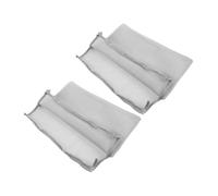 Hemobllo 2pcs Cat Window Hammock Replacement Plush Cushion Sleeve for Cat Perch Detachable Design for Easy Cleaning Fits Standard Window Perches Grey