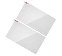 Hemobllo 2pcs Clear Tempered Film for Oled Game Console Fingerprint Resistant Screen Protector with Easy Installation and Dust Protection